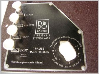 AGA V 42 S controls