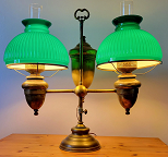 fake oil lamp