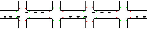 animated two-way street