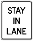 stay in lane